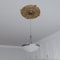 Ekena Millwork Attica PVC Ceiling Medallion (Fits Canopies up to 6 3/4"), Bright Coat Gold, 19"OD x 3 1/2"ID x 1"P CMP19ATBGL - alternate 8